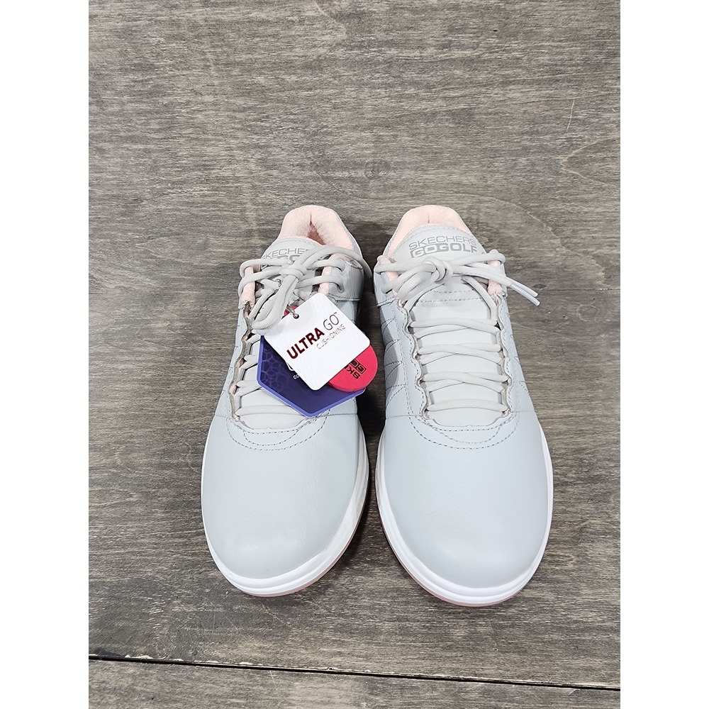 Skechers Go Golf Pivot Grey Pink Golf Shoes Size 6.5 Womens - Picture 5 of 11